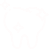 Shiny tooth